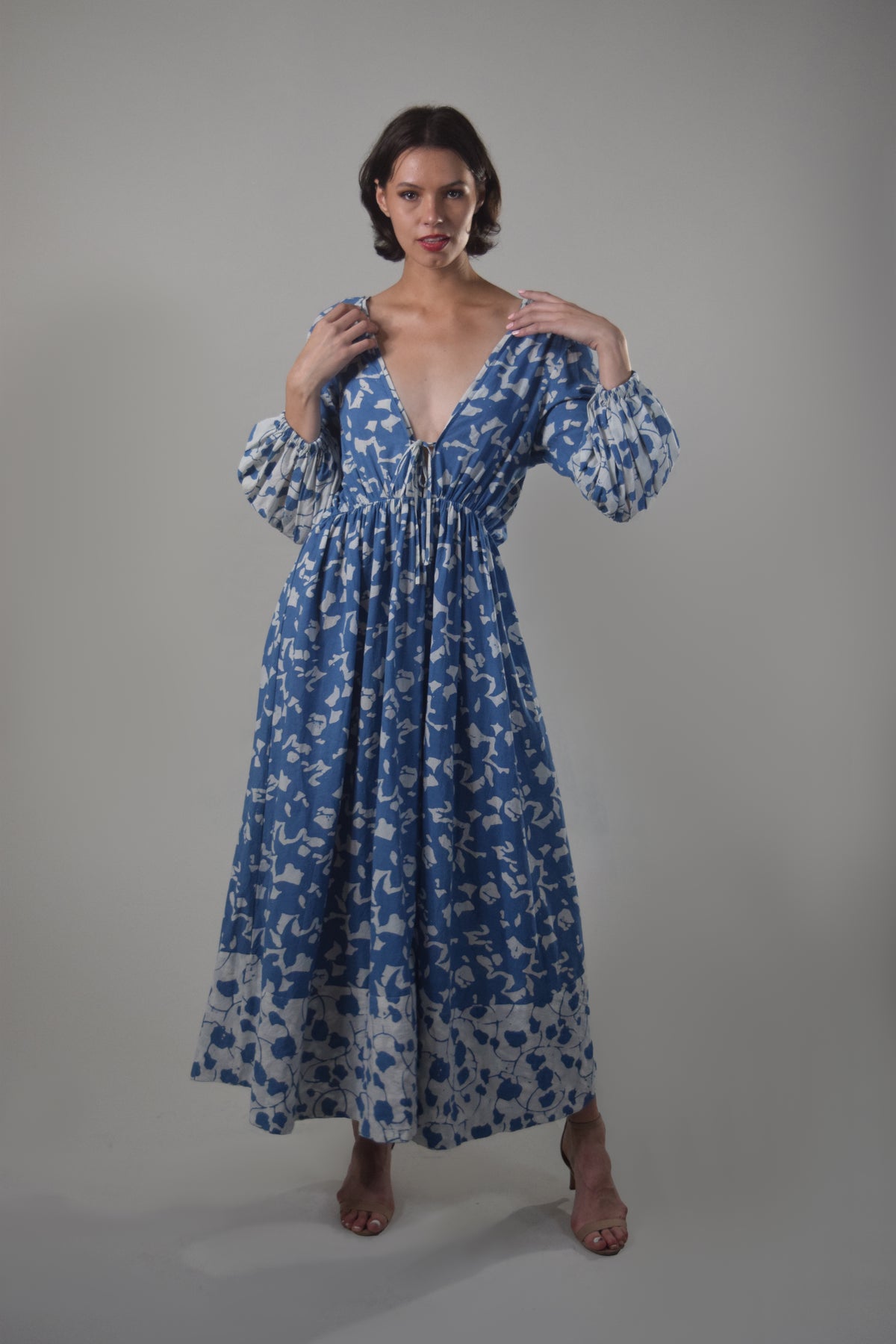 aqua lace long sleeve dress Lucinda Long Sleeve Sequin Dress Aqua main image 0